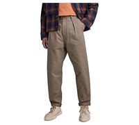 G-STAR Uomo Unisex Pleated Chino Relaxed, Marrone (turf D20147-D190-273), 26W / 32L