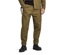 G-STAR Uomo Unisex Pleated Chino Relaxed, Verde scuro (dark olive D20147-D190-C744), 28W / 30L