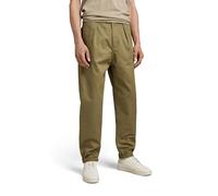 G-STAR Uomo Unisex Pleated Chino Relaxed, Verde scuro (smoke olive D20147-C962-B212), 28W / 30L