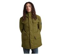 G-STAR Uomo Vodan Padded Hooded Parka, Verde scuro (dark olive D25381-D419-C744), L
