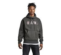 G-STAR Uomo Vulcanic RAW Loose Hooded Sweater, Grigio (cloack D22231-A612-5812), M