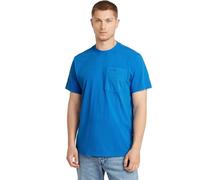 G-STAR Uomo Washed Pocket T-Shirt, Blu (pop blue marte D25963-C756-H329), M