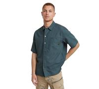 G-STAR Uomo Workwear Resort Shirt, Multicolore (vintage indigo rainbow stripe D24299-D533-G422), XXL