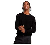 G-STAR Uomo Zig-Zag Structure Knitted Sweater, Nero (dk black D25108-C259-6484), XS