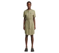 G-star Vestito A Maniche Corte Belted