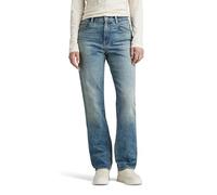 G-STAR Viktoria High Straight Jeans Donna, Blu (Antique Faded Laguna D23959-d538-g325), 27W / 28L