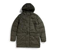 G-STAR Whistler Hooded Parka Giacche, Grigio (Asfalt D24728-D199-995), L Uomo