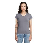 G-Star Women's Eyben Slim V-Neck Top 2.0, Size: S, Color Gray