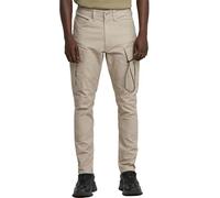 G-STAR Zip Pocket 3d Skinny Cargo Pants 2.0, Pantaloni Uomo, Beige (Vintage Khaki D24307-d504-g053), 33W / 30L