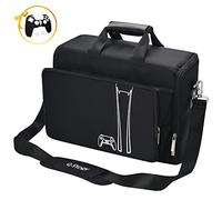 G-STORY Borsa Rigida,Borsa da Viaggio Rigida,Custodia da Trasporto per PS5 Console, Accessori,Controller Skin *1 Incluso
