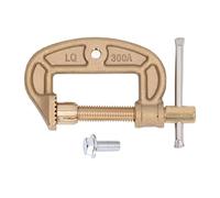 G Style Welding Ground Clamp | 300A High Current Brass Conductor | Oxidation - Resilient Earth Clamp for Gas Welding/Argon Arc Welding/Submerged Arc Welding | 40mm Opening