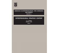G. T. Lumpkin Jerome A. Kat Entrepreneurial Strategic Conten (Copertina rigida)