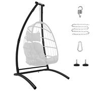 G TALECO GEAR Struttura per poltrona sospesa tipo C, struttura a dondolo pesante per esterni, in acciaio, telaio per amaca (poltrona sospesa non inclusa)