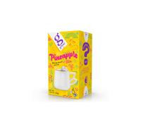 g’tea! PINEAPPLE BLISS, tè verde aromatizzato naturalmente, 20x1.5g in bustine di tè incartate.