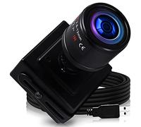 G Telecamera varifocale USB Full HD 1080P USB Webcam Minicamera, 2 MP High Speed@100 fps USB con fotocamera, Plug & Play, 2.8-12 mm Varifocale USB Camera con UVC per Android Linux Windows