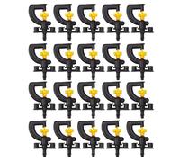 G tipo di ugelli atomizzanti per ugelli professionali di raffreddamento di raffreddamento per fiegli per giardino agricolo esterno 20pcs materiale pp (Microspray rotante)