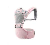 G-Tree 3 in 1 multifunzione Seggiolino da anca hipseat Marsupio, ergonomico, della mummia, traspirante protezione della maglia, Adattato al di vostro figlio che cresce (colore rosa)