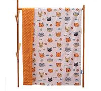 G-Tree bambino molle eccellente Blanket - cotone traspirante e morbido Minky tessuto Coperta per neonati, ragazze, ragazzi, scuola materna, passeggino, Culle (43.3x30INCH, Cat)