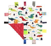 G-Tree Copertina per bebè Soft Touch Consolatore Con Tag - Tag Consolatore/Comfort Sicurezza Blanket grande regalo per gli Bebè Bambino Bambini