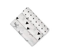 G-Tree del bambino musulmani Swaddle Coperte - Grande 47"x 47" Copertina per bambino molle Swaddle Wrap mussola per ragazzo e ragazza, Newborn baby shower regalo (3 Pack)