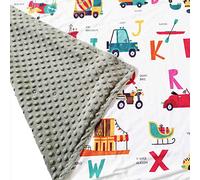 G-Tree molle eccellente Blanket Minky per Baby - Coperta peluche confortevole per regalo del bambino, coperta per le ragazze, ragazzi, scuola materna, Passeggino, Culla di ricezione(47.2x30IN,Grigio)