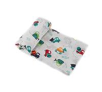 G-Tree mussola Copertina bimbo Ragazze -"Toy Car di stampa" Muslin Swaddle Coperte - Large Size 47"x 47" mussola panno - Perfetto Baby Shower Gifts