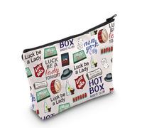 G-uys and D-olls Broadway Musical Theater - Astuccio con cerniera, idea regalo per attore e attrice, Luck Be a Lady Bag