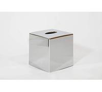 G.V.R. Scatola e Dispenser Porta fazzoletti, Made in Italy, Realizzato in ABS riciclabile 132mm x 132mm x 132mm, Ideale per Bagno, Salotto, Hotel e casa. Confezione convenienza per Hotel