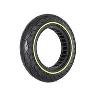 G.V.SHOP® 1 Ruote Piene 10x2.125 per Monopattino Elettrico - Gomma Piena Antiforatura Ammortizzata Anti Scivolo, Pneumatico Solido 10" Compatibile con Vivobike M-V30, Ninebot F40 (Fluo 1pz)