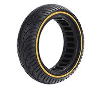 G.V.SHOP® 1pz Pneumatico Solido da 8,5 Pollici per Scooter Monopattino Elettrico Xiaomi M365 e PRO, Ducati, Lexgo, Vivobike, Gomma Ruota Piena, Morbida, Ricambio Anteriore/Posteriore (Giallo 1pz)