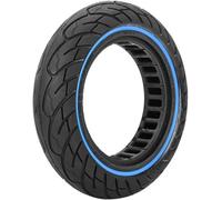 G.V.SHOP® Ruota Piena da 10X2.5 Pollici 36MM per Scooter Monopattino Elettrico Gomma Piena, XIAOMI, DUCATI, LEXGO, VIVOBIKE S2, Anti Scivolo, Pneumatico Solido (Blu 1pz)