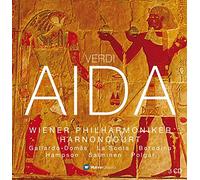 Giuseppe Verdi Aida (Harnoncourt, Wiener Po, Gallardo-domas, Hampson) (CD) Album