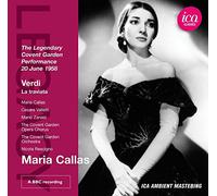 G Verdi - La Traviata: The Legendary Covent Garden Performan (2 CD)