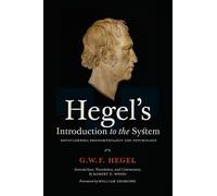 G.W.F. Hegel Hegel's Introduction to the System (Tascabile)