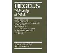 G. W. F. Hegel Hegel's Philosophy of Mind (Tascabile)