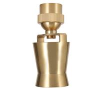 G1-1/2 DN40 Ugello per fontana in ottone, testina per irrigatore per fontana d'acqua, getto regolabile con attacco filettato femmina per paesaggio con laghetto da giardino,