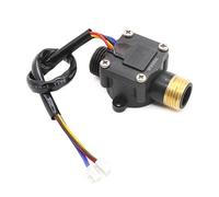 G1/2 "DN15 Filettatura Maschio Ottone Sensori Acqua Hall Effetti Interruttori Meter Misuratore Contatore 1-30L/Min Acqua