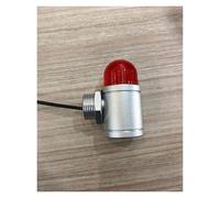 G1/2 G3/4 Luce di allarme antideflagrante industriale con suono e luce for rilevatori,Errore inferiore(G1-2 silvery white)