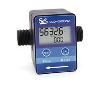 G1/2 G3/4 pollici digitale acqua latte olio misuratore sensore di flusso misuratore di portata totametro strumenti di misurazione del flusso(G1 2)