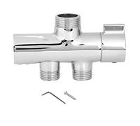 G1/2 "Valvola di separazione deviatore Doccia a Parete, di Doccia Universale a 3 Vie Parte di Ricambio per soffione Manuale e Testa di spruzzo Fissa
