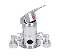 G1 / 2IN T Shape Adapter Connector for Valvola angolare Doccia Acqua Separatore del deviatore Interruttore Divoltatrice di miscelazione Set di valvole di controllo