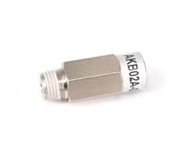 G1/4" AKB02A-02S Bushing Type Check Valve Flow Direction From Male To Female Thread