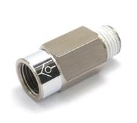 G1/4" AKB02B-02S Bushing Type Check Valve Flow Direction From Female To Male Thread