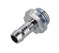 G1/4 - Raccordo per raffreddamento ad acqua per radiatore e pompa, in ottone cromato a due tocchi, con anello di tenuta (8 mm)