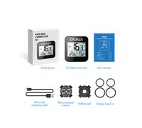 (G1) Ciclocomputer GPS Cyclplus G1, impermeabile, tachimetro, wireless, contachilometri, accessorio