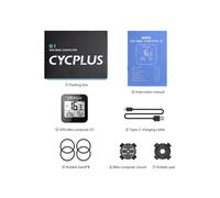 (G1) Cronometro wireless, computer da bicicletta GPS, impermeabile (IPX6), contachilometri, accessor