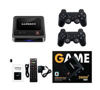 G10 HD Videogioco Box Console Retro Home Acrade con 128G 15.000 Gamess (US), 2.4G Wireless Dual Controller, Mini Game Stick Console di gioco per due persone Console di gioco