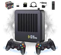 G11 Pro Console Retro Game Stick Game Box,32000 giochi,40 emulatori,console di videogiochi retrò 4k HDMI con controller wireless,console di gioco portatile Plug and Play,regalo per il marito (64G)