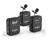 G2 (A2) Microfono Lavalier Wireless per Android/Fotocamera/iPhone Doppio