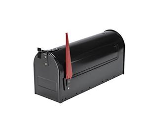G2 Trading Company, 084, Mississippi Stati Uniti '- US Mailbox Mailbox, alluminio, nero